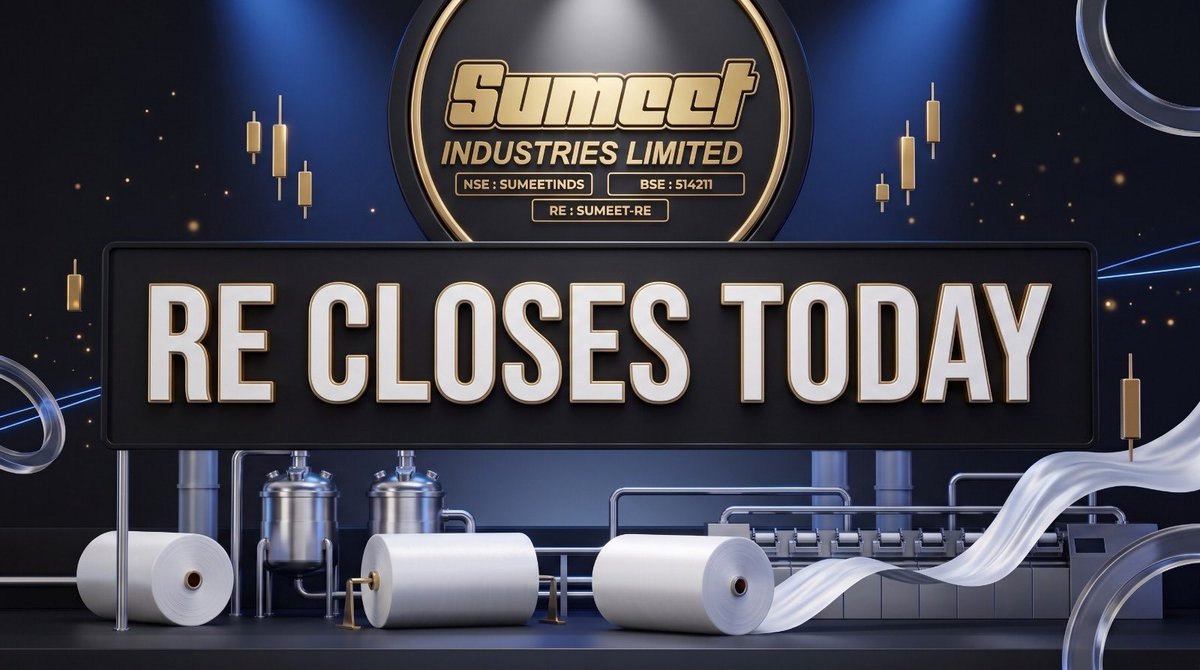 rameshwar2356's tweet photo. Investors tracking Sumeet RE should remember that today marks the end of RE trading. Complete your transaction before market close if required. #SumeetREClosesToday https://t.co/1hAf5mXpk4