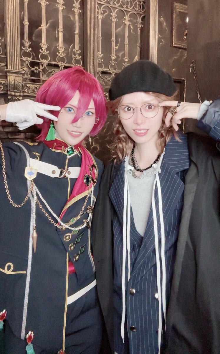 kurumi_cos802's tweet photo. 今日は久しぶりにenstコスで🐍！！
やっと円環の衣装できたよ嬉しい😭✨️
りいちくんと一緒に個撮だった💖 https://t.co/Yruhczwluj