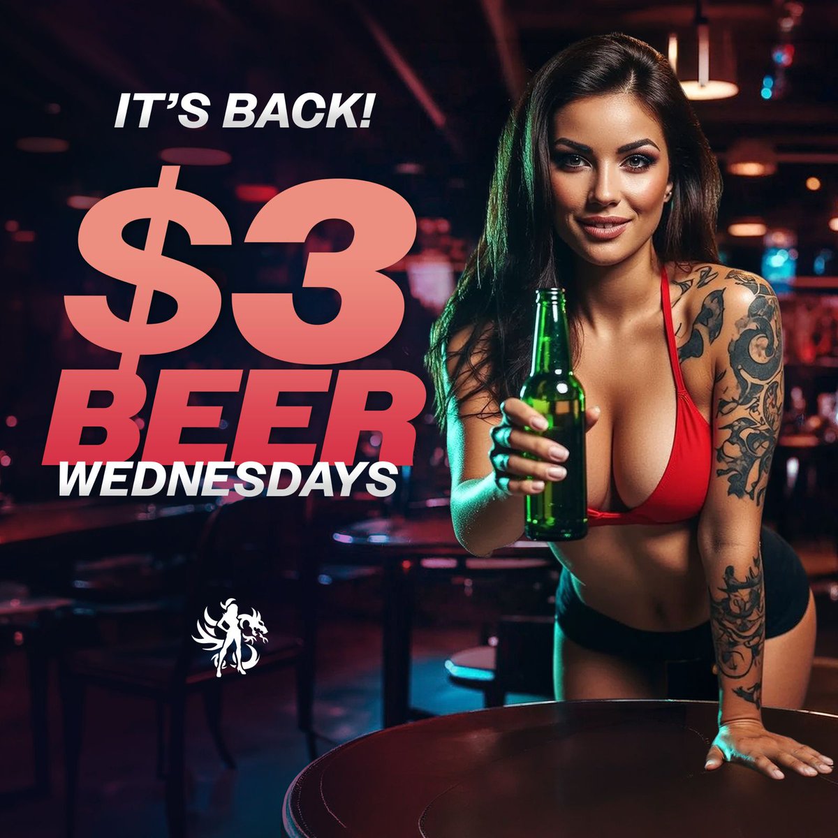 HongKongGC's tweet photo. #WorldCup $3 #BeerWednesday returns once more today at @HongKongGC! ⚽
Drop in early, enjoy your favorite $3 beers, pre-party for TONIGHT'S #Anniversary celebration, & watch today's noon match without a care in the world!
https://t.co/3SyGlVI5hq https://t.co/HTmBUgFJfG