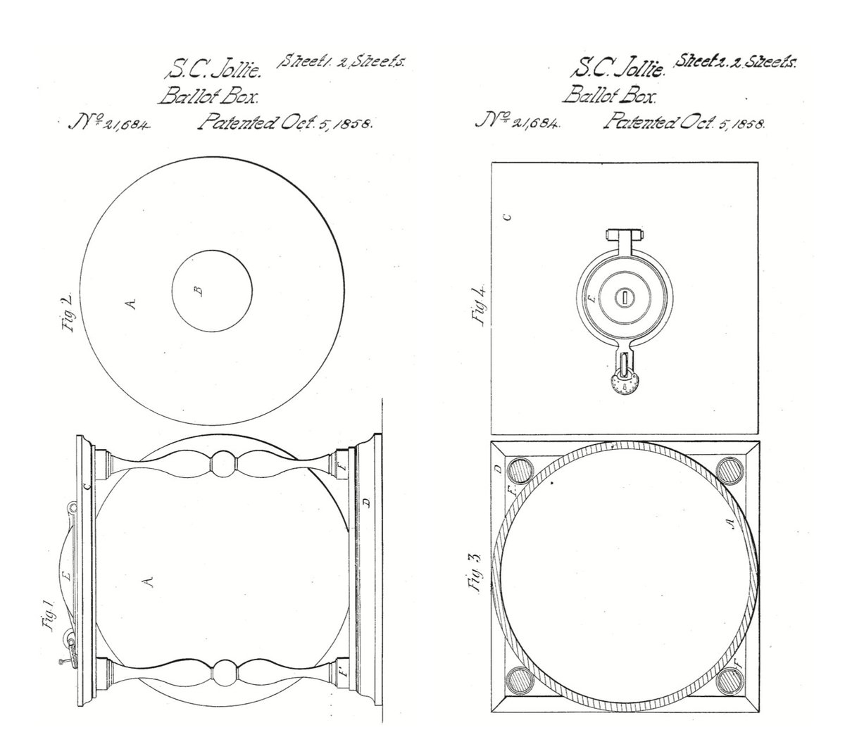 LashaAntadze's tweet photo. I love going back in history for references. Here's one I keep returning to for the next wave of democratic reform.

This is a glass ballot box, patented in 1858. It solved the technical problem. Transparent walls, locked lid, no false bottom. You could watch every ballot go in and stay in. Ballot stuffing, the dominant fraud of the era, was dead on arrival.

But the world around the box wasn't ready for it. The polling place still ran on whiskey and party machines. One glass box couldn't fix an entire electoral culture overnight. It was one correct component inside a system that hadn't caught up yet.

And then, iteration by iteration, the system did catch up. Secret ballots. Voter registration. Standardized procedure. Each reform locked in another piece, and decades later the equilibrium matched what the box had promised from day one.

That's the pattern with every election innovation. First the technical problem gets solved. Then the world spends years arriving at it. The solution doesn't change during that time. The world does.

That's the reference I hold onto for #freedomtool. The cryptography for direct democracy is already clean. Anonymous but verifiable votes, math instead of trust. The technical phase is done. We're in the arrival phase now.

Clean designs don't fail. They wait. Our job now is to make sure that the world arrives soon.