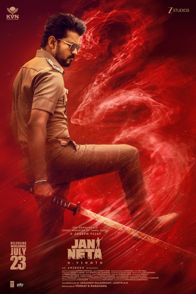 Munish_2025's tweet photo. Tested by fire.
Forged by time.
Built for history.
The tougher the battle,
The louder the victory.

#JanaNayaganFromJuly23
#JanaNayakuduFromJuly23
#JanNetaFromJuly23

The Hon'ble Chief Minister @actorvijay @KvnProductions #HVinoth @hegdepooja @anirudhofficial @thedeol @_mamithabaiju @Jagadishbliss @LohithNK01 @RamVJ2412 @TSeries