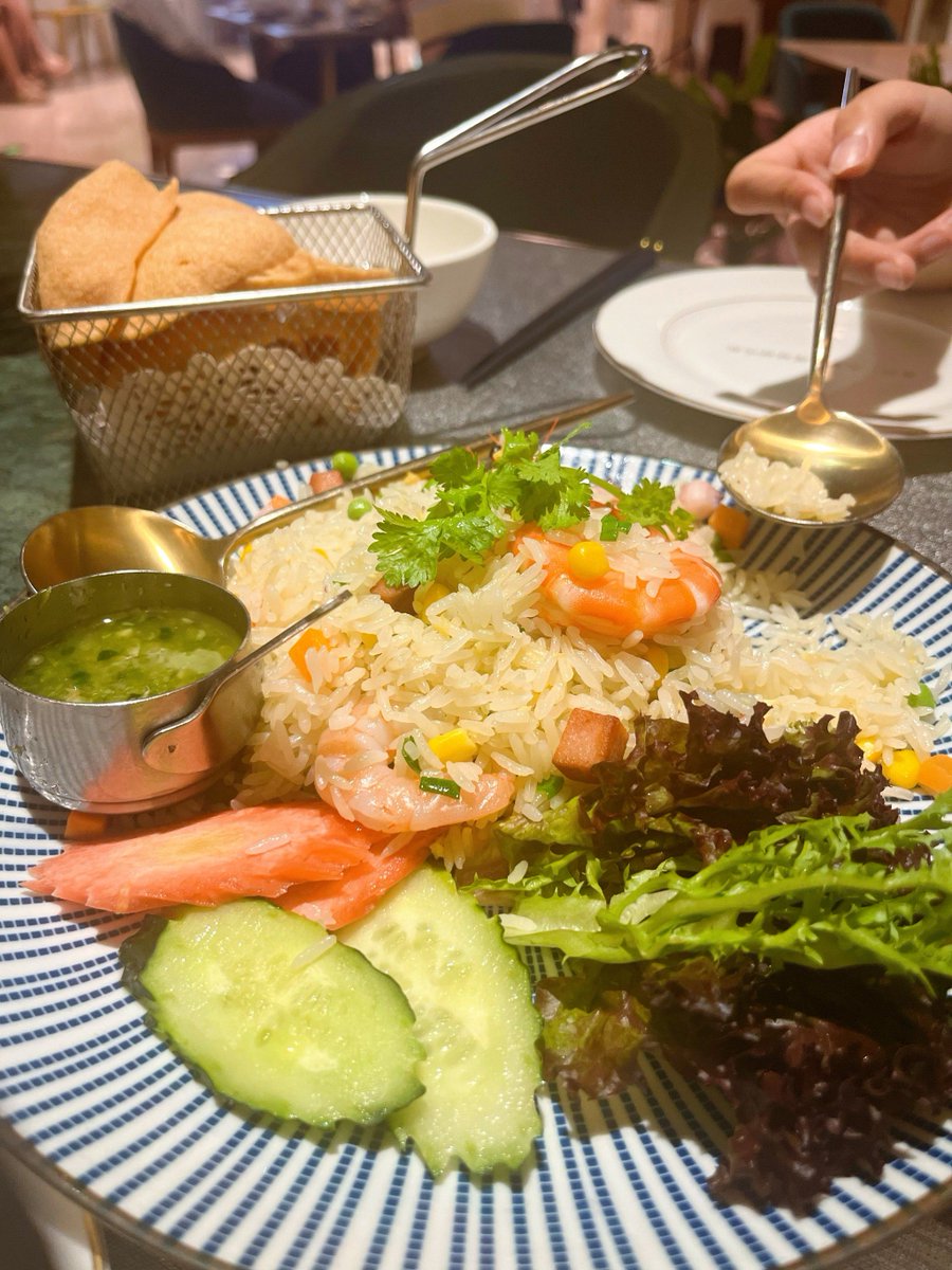 Jain1eeee's tweet photo. Craving a warm, exotic twist Tonight’s dinner: creamy Thai green curry with fragrant jasmine rice and crisp basil leaves—pure comfort in every bite! https://t.co/0IoYJCMxV9