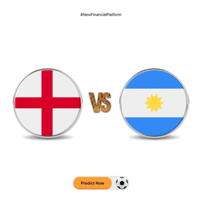 BybitArabic's tweet photo. 🏆 توقع نتيجة مباراة إنجلترا 🇬🇧 × الأرجنتين 🇦🇷 واربح!

هل تتوقع من سيحسم بطاقة التأهل؟ 👀

شارك في تحدي Bybit، ثم أكمل الخطوات التالية للدخول في السحب:

✅ توقّع الفريق الفائز عبر الرابط:
https://t.co/11V1urVAnZ
✅ افتح صفقة Goal Difference Futures بقيمة 100 USDT أو أكثر.

✅ شارك لقطة شاشة في التعليقات تُظهر:

توقعك والصفقة التي قمت بفتحها
🎁 10 فائزين
💰 100 USDT في OPG لكل فائز (تعادل قيمتها 100 USDT)

📢 لا تنسَ:
• تابع @BybitArabic
• اعمل Like + Repost
• اذكر صديقين يعتقدان أنهما يعرفان النتيجة 😉
بالتوفيق للجميع! ⚽🔥

#BybitMENA #GoalDifference #FIFAWorldCup #Crypto