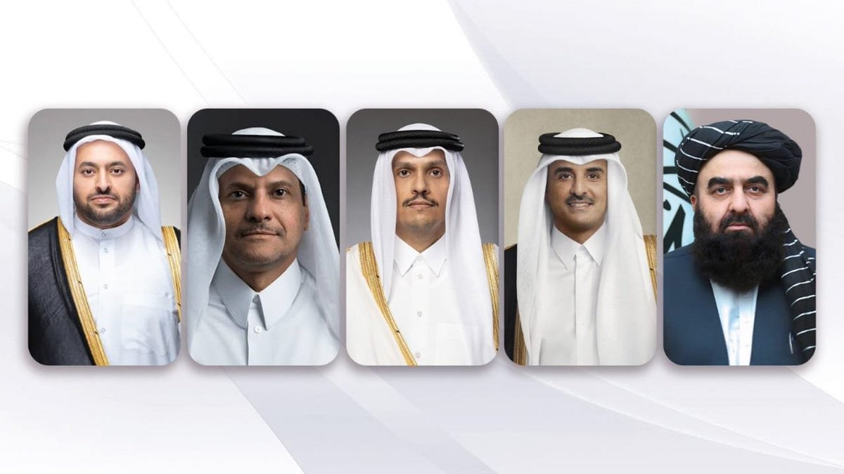 Munib_313's tweet photo. د ا ا ا  بهرنیو چارو وزیر،  مولوي امیر خان متقي
او مل پلاوي نن په دوحه کې د قطر دولت پخواني امیر، والاحضرت شیخ حمد بن خلیفه آل ثاني د وفات له امله د افغانستان اسلامي امارت د مشرتابه له لوري د قطر دولت امیر، والاحضرت شیخ تمیم بن حمد آل ثاني ته دخواخوږۍ او ډاډګېرنې مراتب وړاندې کړل https://t.co/y2PC3qBZNa