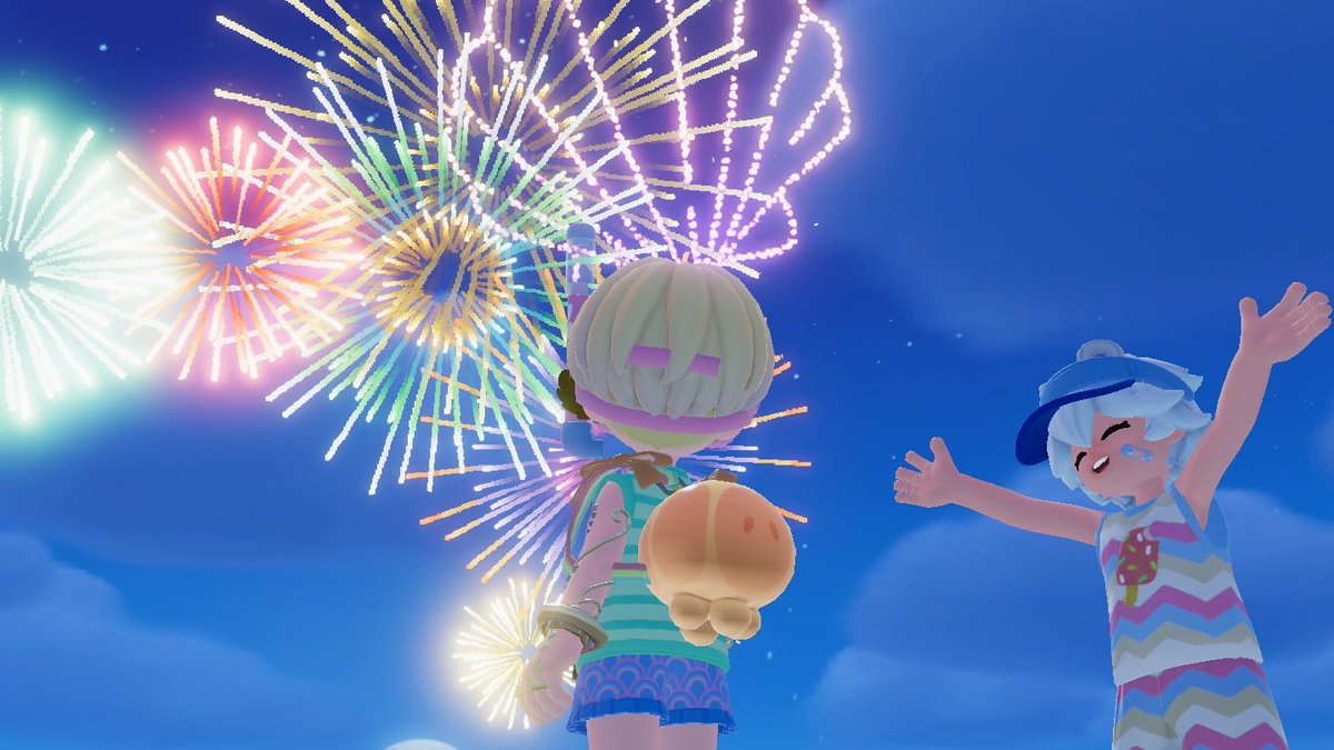 sujico10's tweet photo. フレンドさんと花火鑑賞風を装ってるが
公式のキャラと偽装フレンド
#ぼっち民
#ハートピア https://t.co/Uf7cyIc5iI