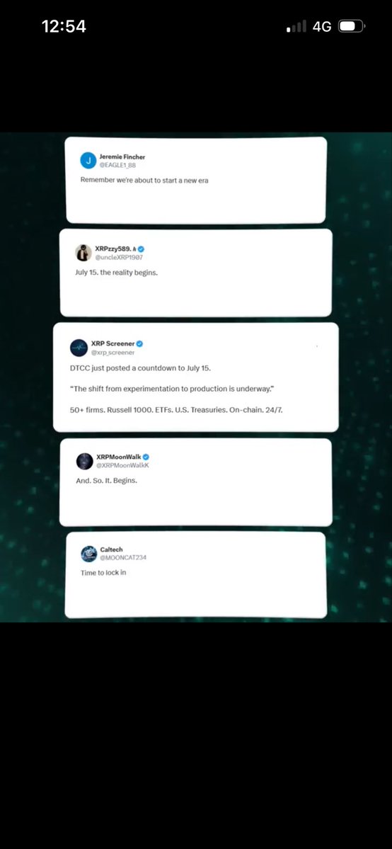 Darkripplecrew's tweet photo. 🚨🚨🚨Están de coña no? ,  el anuncio de @The_DTCC hace referencias a $XRP en todas las imágenes y frases como “So It Begins” así como grandes voces de la comunidad miradlo vosotros mismos!! Troleo masivo o utilidad ??? https://t.co/MPqWSEjZ95