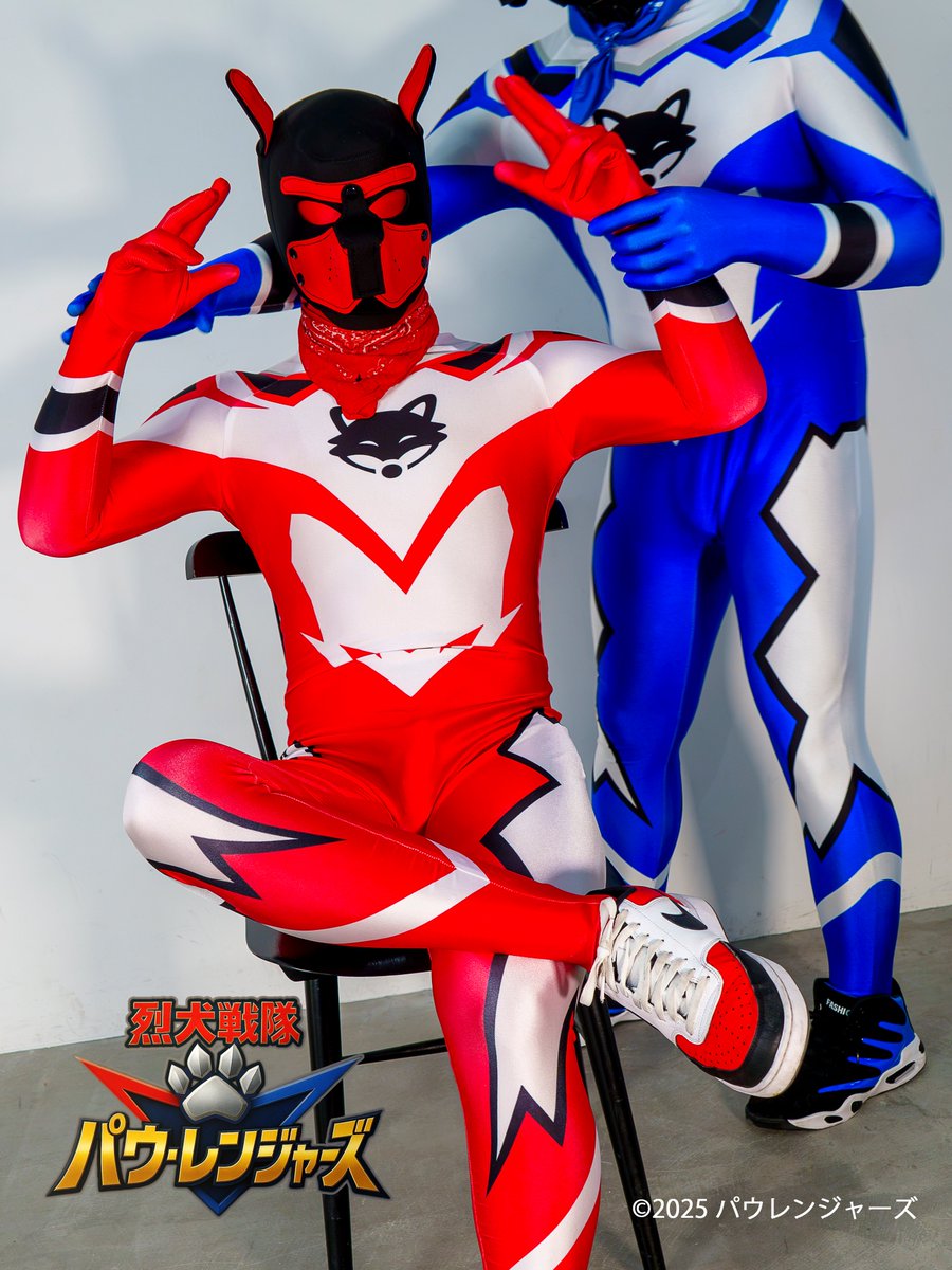 Bow_Rangers's tweet photo. 〈撮影裏〉
ポーズ考案中～
°˖✧◝(╹ᗜ╹)◜✧˖°

#烈犬戦隊パウレンジャーズ https://t.co/1BXYCKKkEA