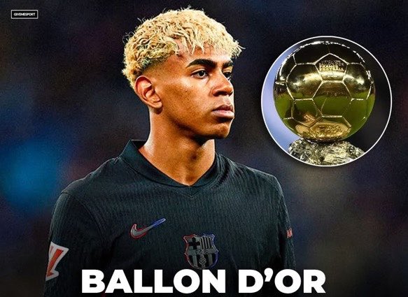 DeeMedia256's tweet photo. Lamine Yamal’s Ballon Dor is already being crafted 

>Barcelona topped La Liga
> Spain reached Finals of UEFA Nations League and had a draw though it was eliminated in Penalties 
> Spain is on the Finals of World Cup 

Do you see What I see

#lamineyamal #worldcupchampions2026 https://t.co/rKSzFxsWpB