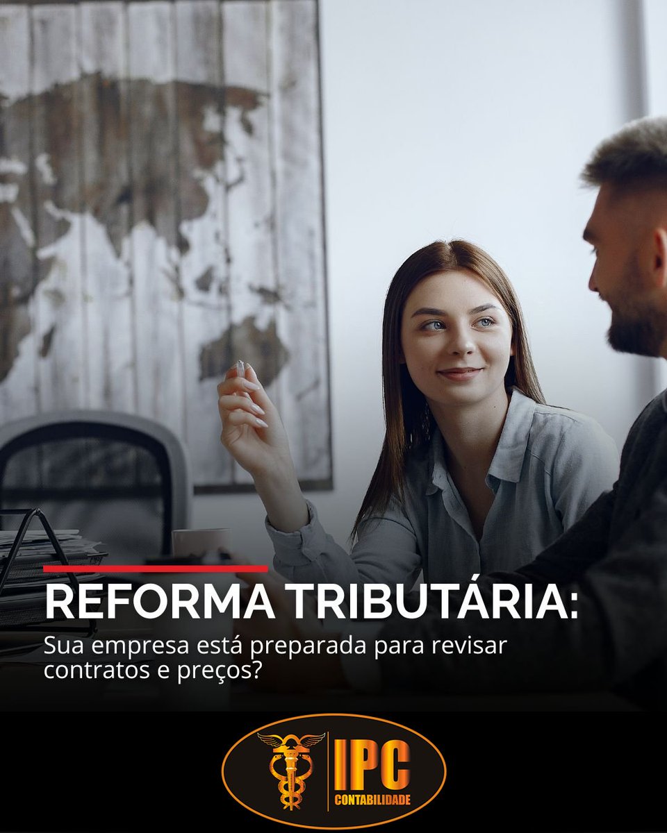 IpcGean's tweet photo. A Reforma Tributária vai muito além da mudança na forma de recolher tributos. Ela também impacta diretamente contratos, formação de preços e a rentabilidade das empresas.

 Fale conosco e tire todas as suas dúvidas!
📲 47991843546
📞 47 33335647
💻 ipc@ipccontabilidade.com.br https://t.co/k0KGgxd9cd