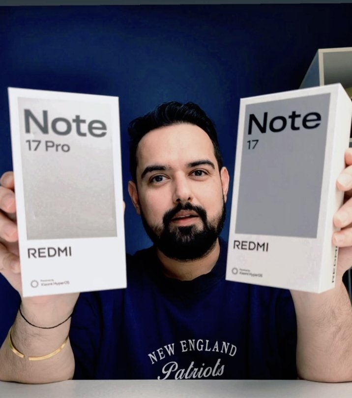 KaroulSahil's tweet photo. Last night launched in China and now it's here in Dubai 😍😍
#RedmiNote17Pro https://t.co/Cix3slfOEB