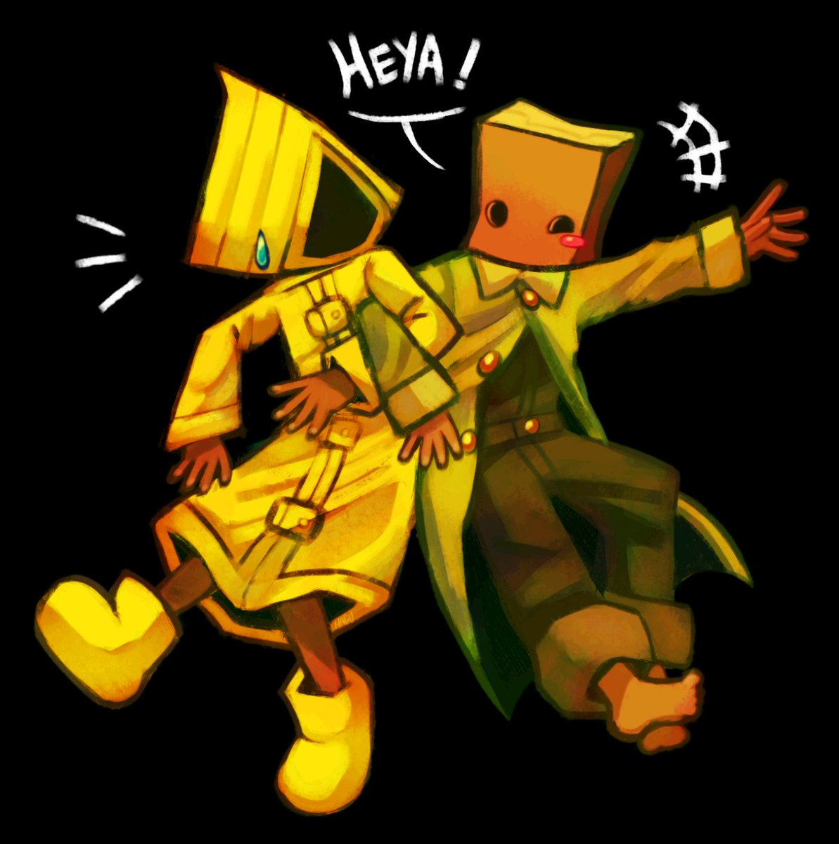 KillMagu's tweet photo. #littlenightmares monix redraw https://t.co/uFfNdDGx7H