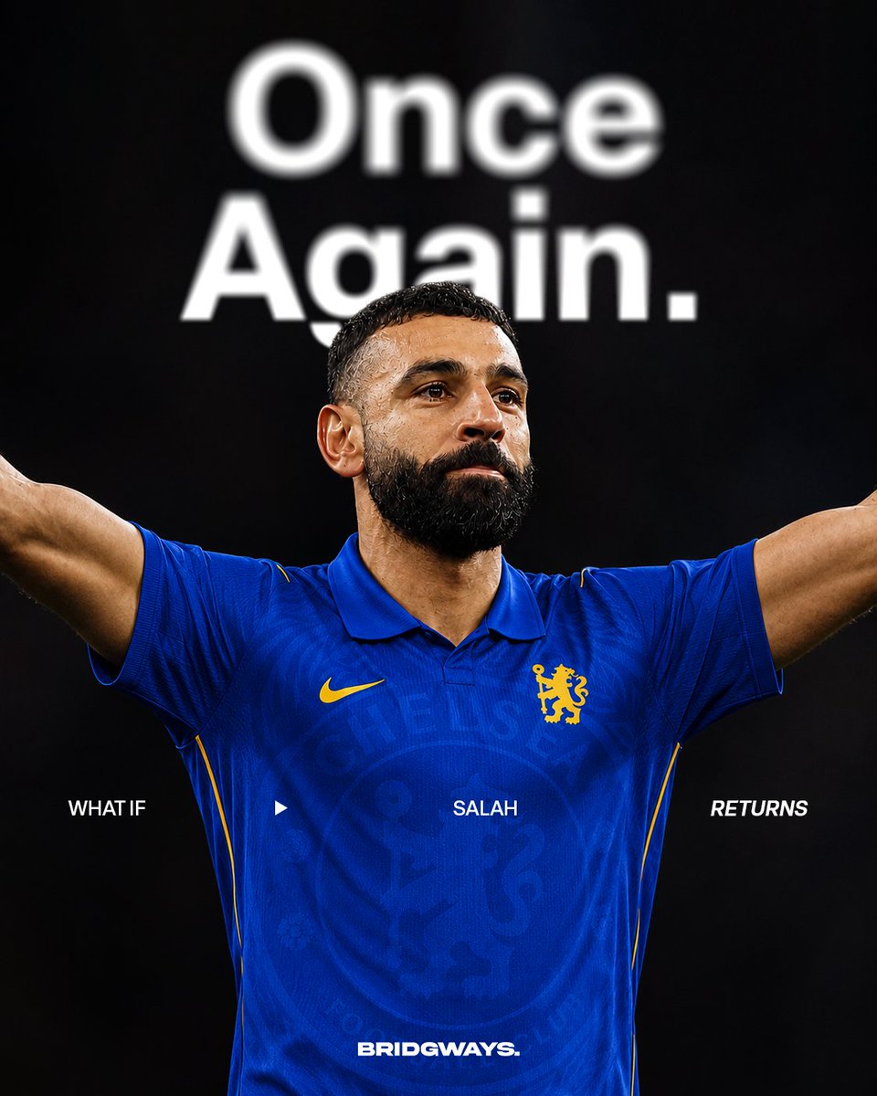 Bridgways's tweet photo. Mohamed Salah (34/🇪🇬) would reportedly choose Chelsea over any other Premier League club if he stays in England this summer.

However, there is currently nothing between Salah and Chelsea. 👀

[🎙️ | ON Sport via CFCPys] https://t.co/H1jnejpHRd
