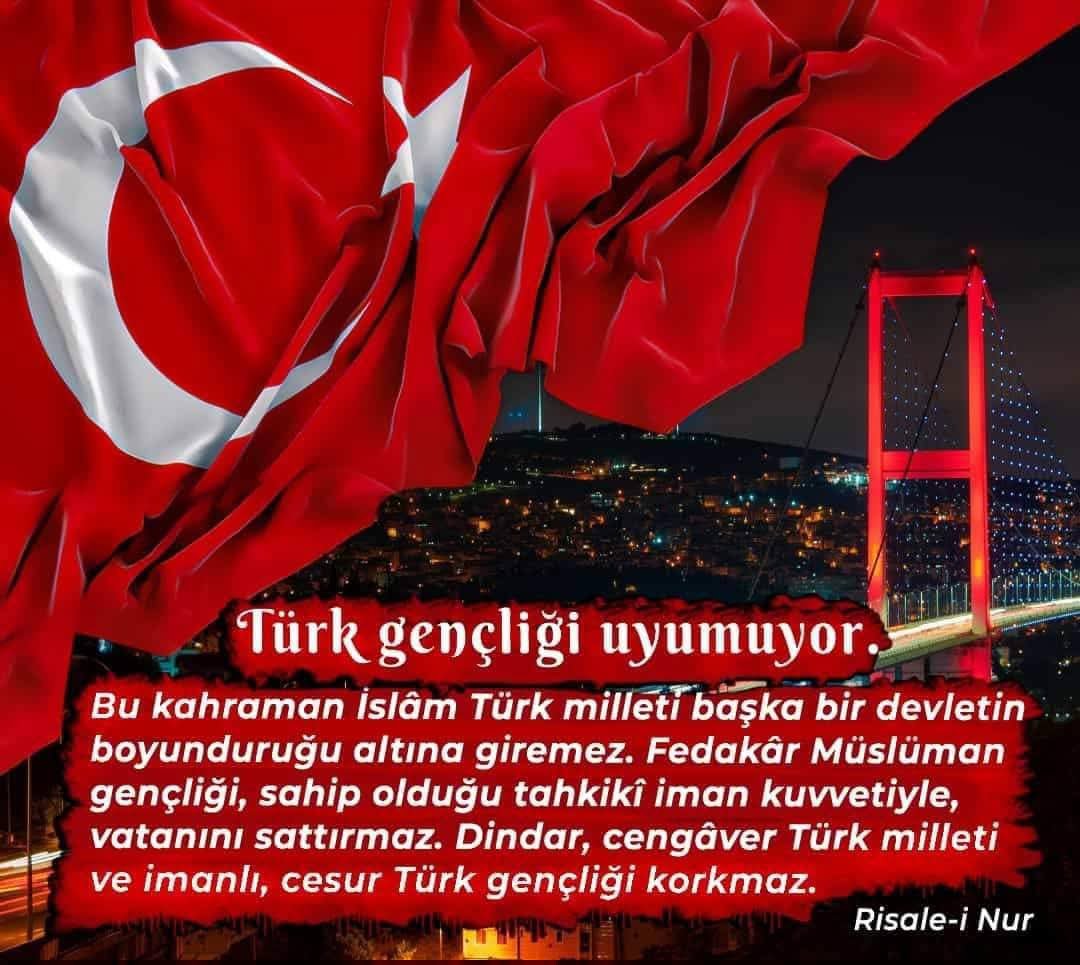 emin_ciftci's tweet photo. 15 Temmuz’da devletine, milletine, istiklâline, iradesine sahip çıkarken şehit düşen kahramanlarımıza Allah’tan rahmet diliyor, Gazilikle şereflenen, darbecilere geçit vermeyen tüm kardeşlerime şükranlarımı sunuyorum.

15 Temmuz Demokrasi ve Millî Birlik Günümüz mübarek olsun. 🇹🇷 https://t.co/4z1F9UvqAY
