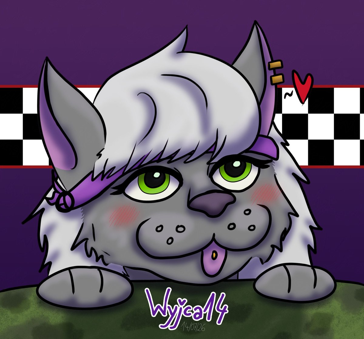wyjca14's tweet photo. She's cute :3

#oc #fnaf_oc #fnaf https://t.co/8B8i6GBKpq