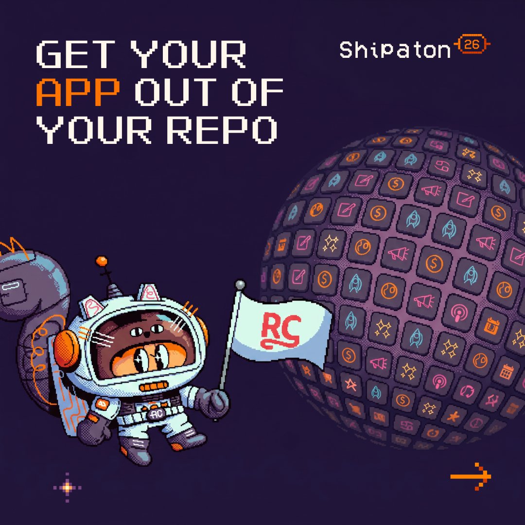 RevenueCat's tweet photo. 🚀 Join the world's biggest mobile hackathon and compete for $1M in prizes. Register now ->