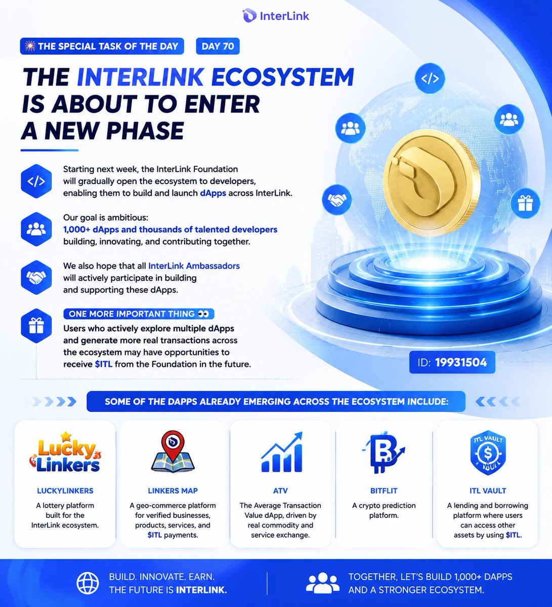 Pascal1504ya's tweet photo. "A premium vision of InterLink’s ecosystem where innovation, collaboration, and decentralized technology unite."#InterLink #ITLG #ITL #ITLX https://t.co/2SPS2l2kXk