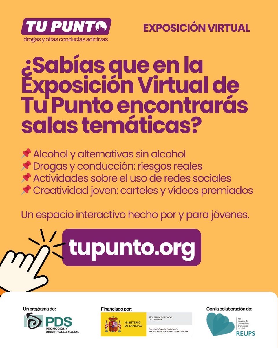 tupunto_org's tweet photo. Descubre sobre adicciones con nuestra exposición interactiva en https://t.co/Oj0eNQx4cP https://t.co/UOGZYHaLVk