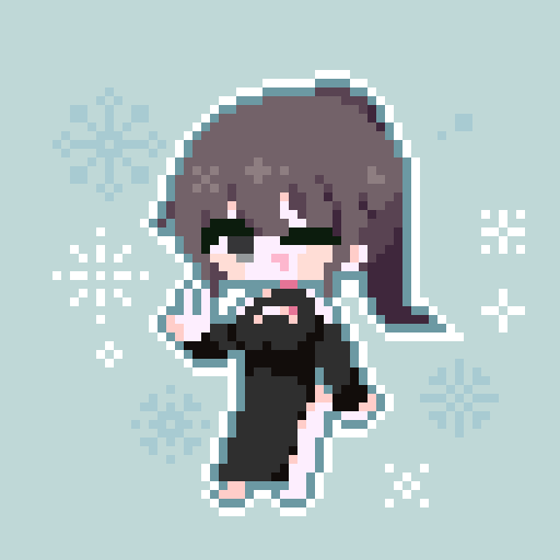 ドット絵 #pixelart #pixquare 24th CM from @seoli_1 🥰