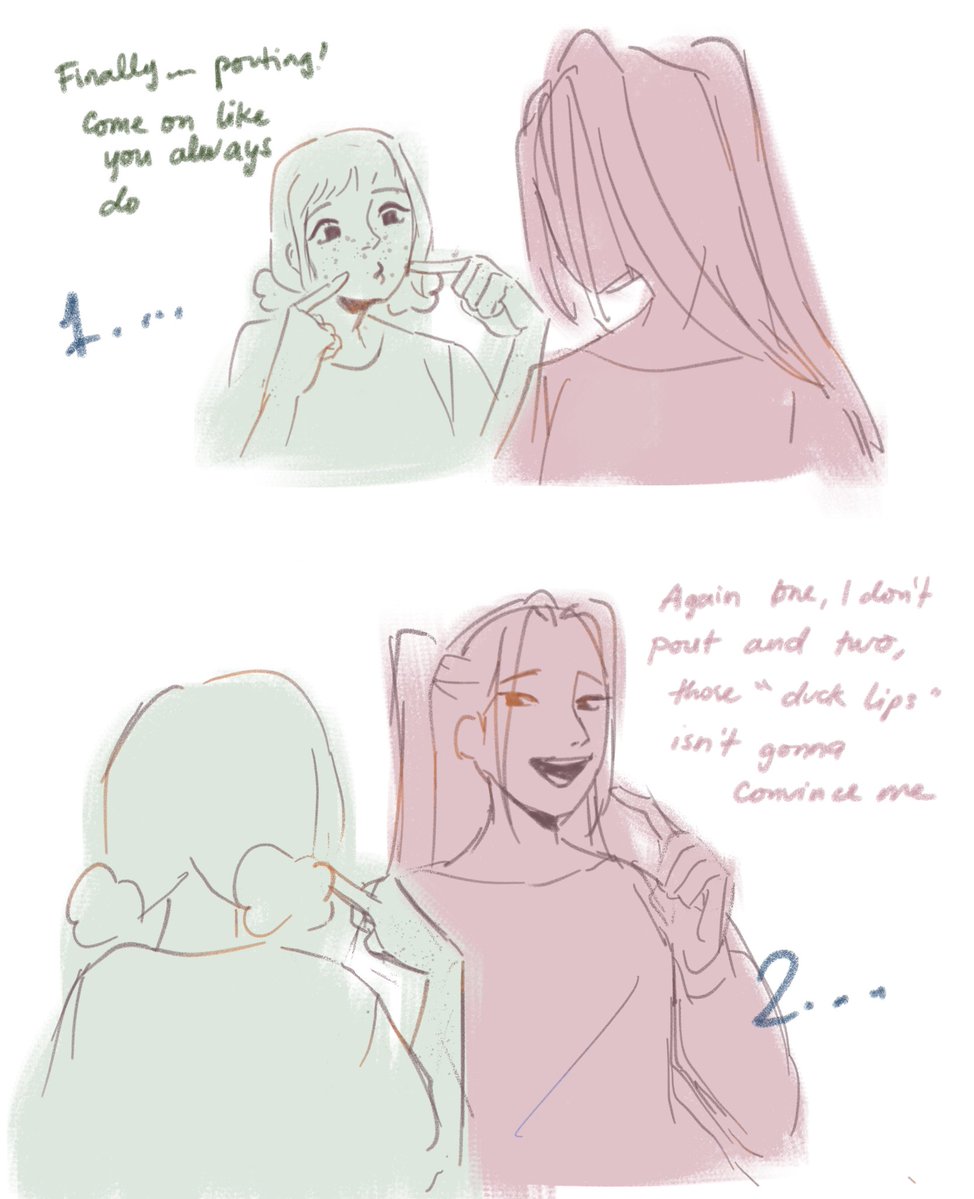 Sylairaa's tweet photo. "aegyo training" (3/3)
#kpopdemonhunters #zoemira https://t.co/EWP1DdjOAq