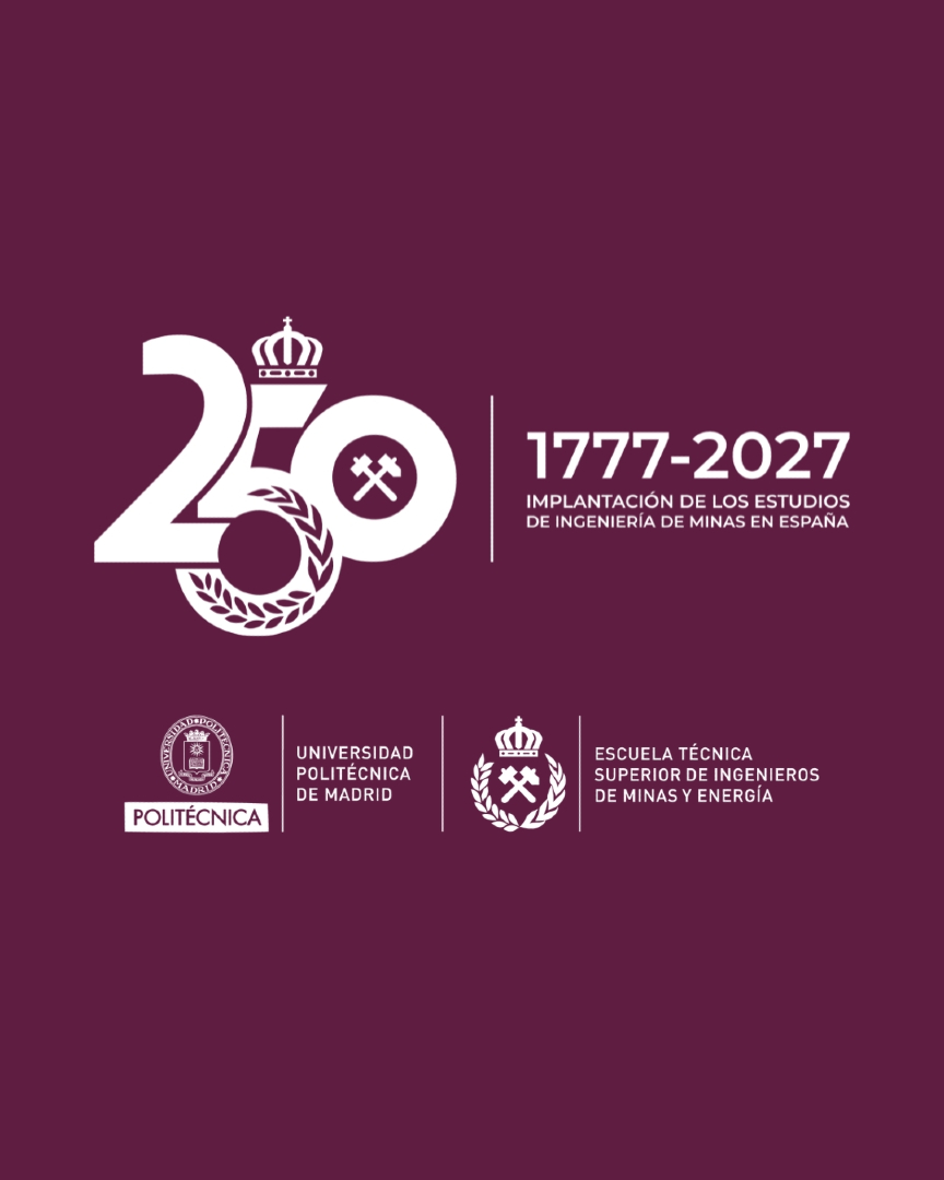 minasenergiaupm's tweet photo. 250 años de Ingeniería de Minas. ⚒️💜

Os presentamos el logotipo oficial del 250 Aniversario de la implantación de los estudios de Ingeniería de Minas. Comienza un año histórico. Aprendiendo de la historia para construir el futuro. https://t.co/KEw2ECvpyx