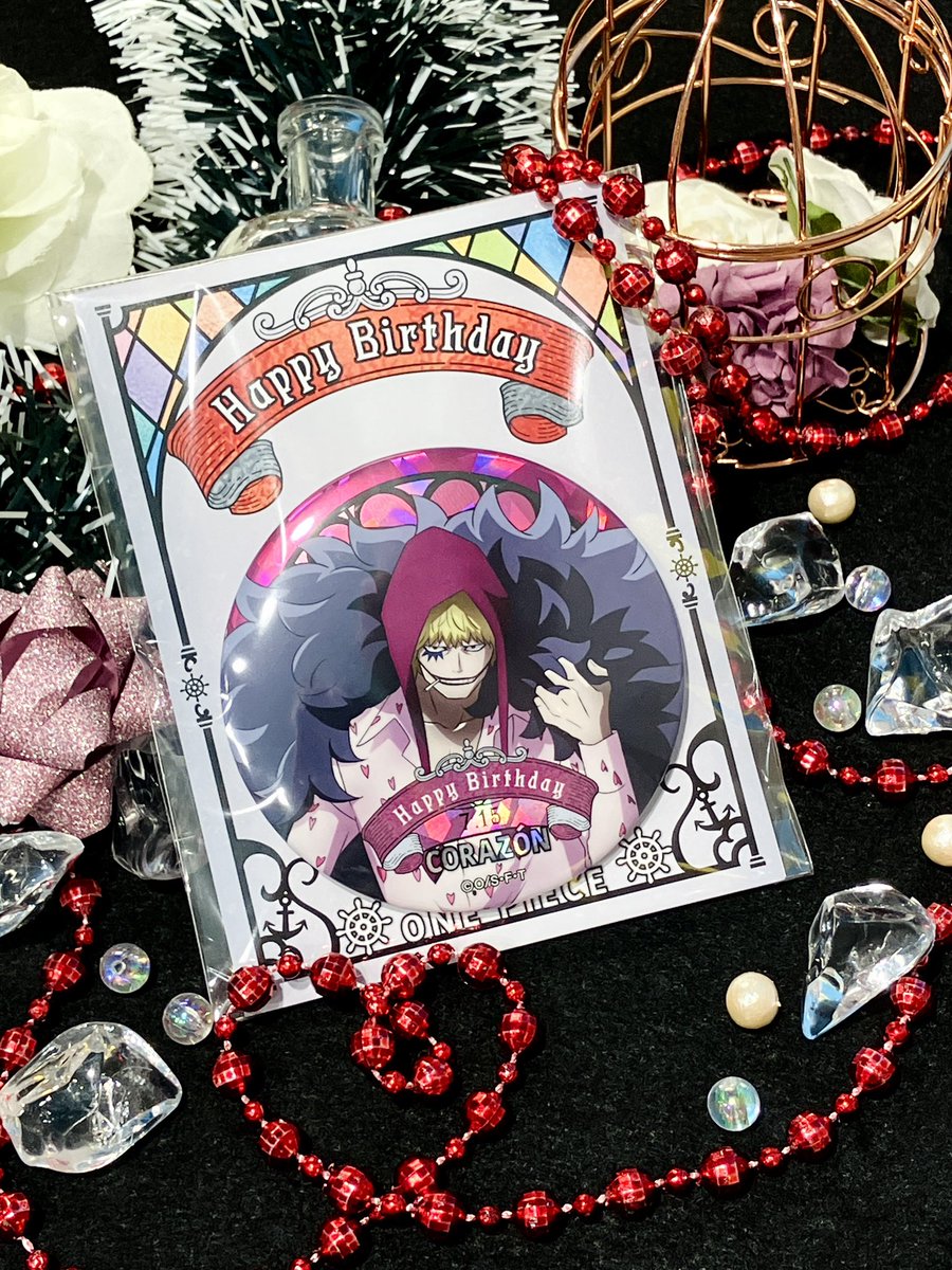 おすすめ】麦わらストア限定 ワンピース HBDステンドグラス風