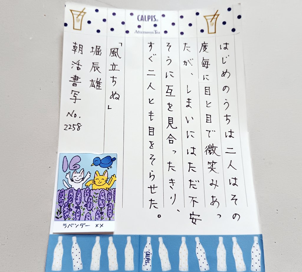 chibi3710's tweet photo. 中途半端だった12月の #朝活書写 🎄🎵
さぁさぁ、二人でカルピスでも飲んで飲んで(〃▽〃)💗
（おせっかいおばちゃんww）
#ヅラさんの日付シート
#マスキングテープ
#マステ沼 https://t.co/LFs9nqWgFN