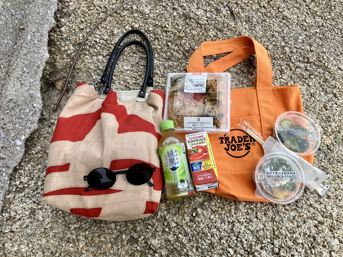 ShaverJun's tweet photo. 息子に振られてママお一人様deビーチピクニックランチ🍙穏やかな瀬戸内の海&amp;海洋生物達と戯れて癒されました💖 https://t.co/YKOlZgoGIY