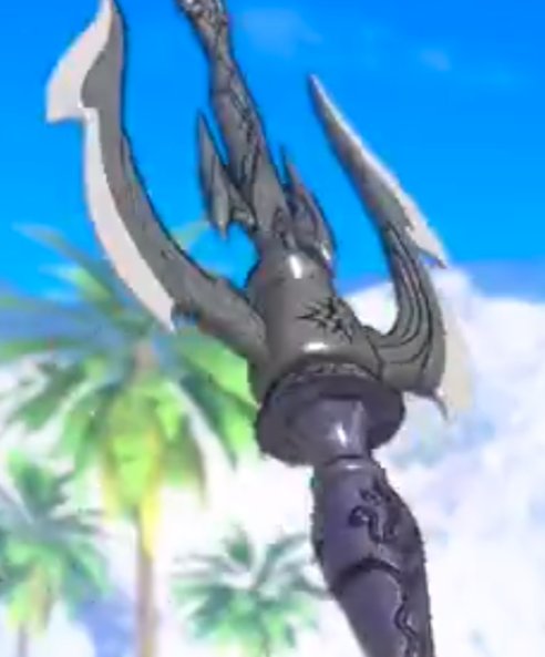 Ueghgkjgssvnk's tweet photo. First, Areadbhar looks like a flipper
Now, we find the crest on a fisherman's "harpoon"
There's a sea theme going on here
Very...fishy https://t.co/ongG2g4xPx