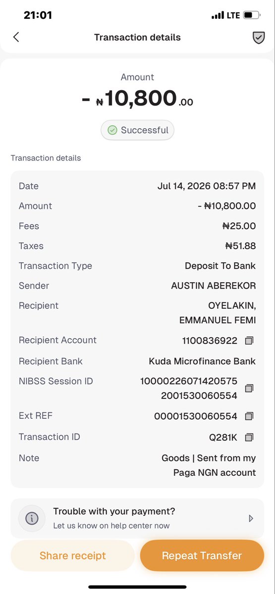 aberekoro247's tweet photo. The most useless bank is paga one of the paga agent move my 10,800 yesterday why doing my KYc https://t.co/PheUjSoH5y