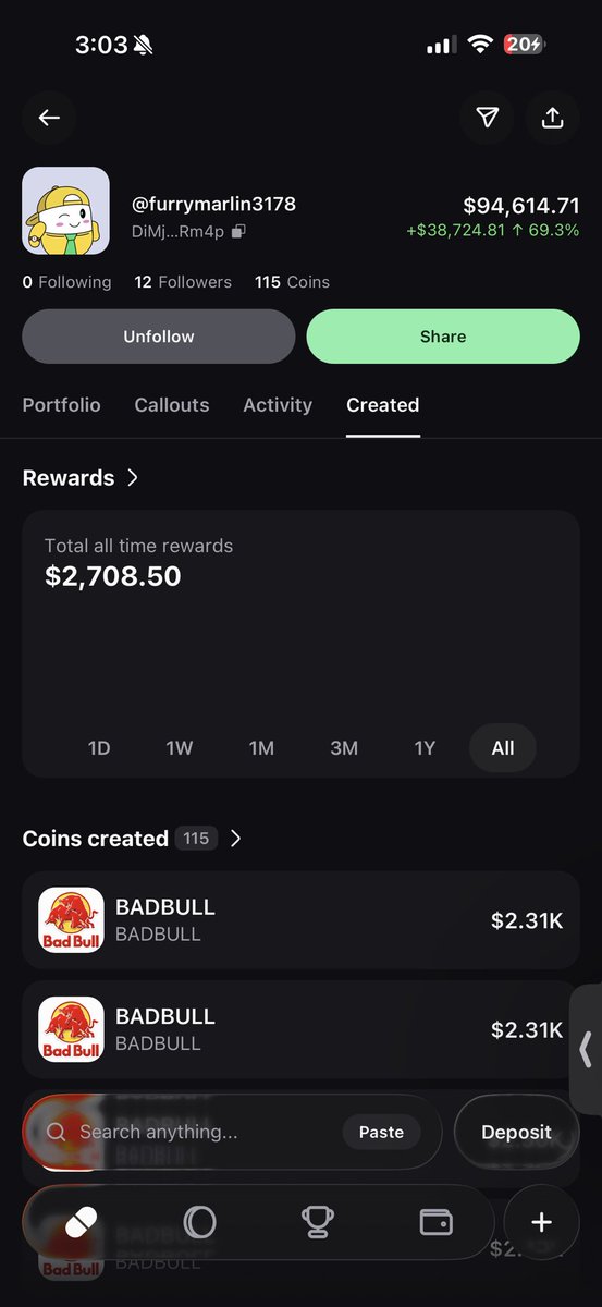 EpsMakesTrades's tweet photo. Wtf is this guy doing? Up 50k in the past 3 hours? Is he just farming sniper bots or what bc I need to know https://t.co/0MPZacWr0c