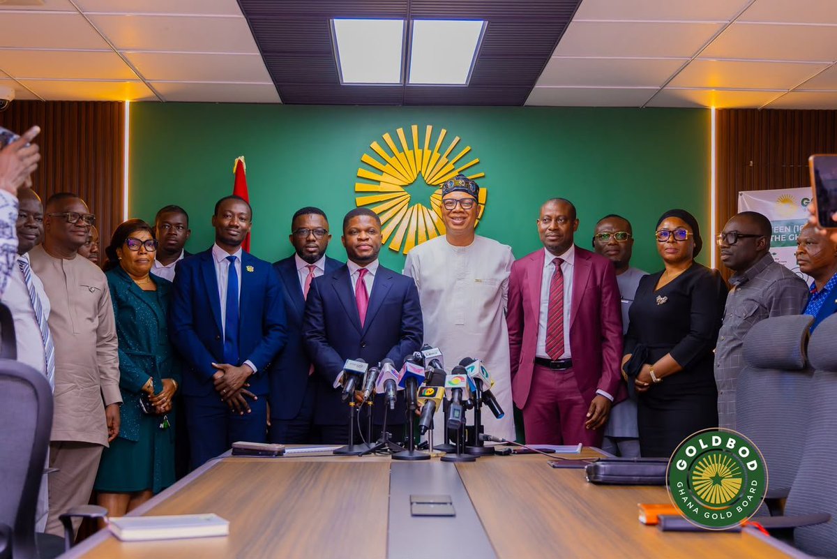RevPastor2's tweet photo. GoldBod has signed a GH¢8.4 million agreement with Ghana Water Limited (GWL) to rehabilitate the Bonsa, Daboase and Sekyere Heman Water Supply Systems in the Western and Central Regions.
#GoldBod #ResponsibleMining #WaterSecurity #EnvironmentalSustainability https://t.co/tCB3Rs6kvC
