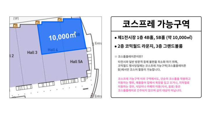 ungung_cos's tweet photo. 코스튬플레이 공지 요약

1. 티켓 쌀먹 금지
2. 4홀 B구역&amp;5홀 B구역이 포토존
- 여기 외에 되도록 촬영 자제 부탁

3. 흡연은 흡연구역에서만 부탁
4. 단순히 화장실이나 편의점, 흡연실, 주차장 등 이동은 가능
5. 돗자리 설치 금지
6. 개인 짐 방치 금지
7. 쓰레기 무단 투기 금지 https://t.co/wCDGkKkoEm