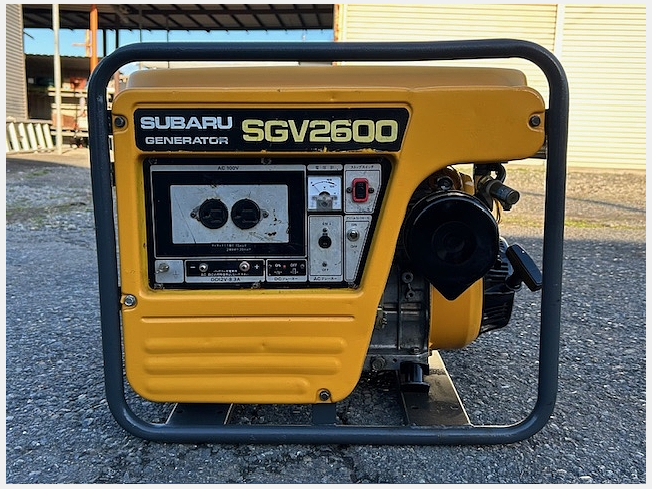 ⚡注目の発電機｜スバル SGV2600【整備済】 ✓ 2.2kVA ガソリン発電機 