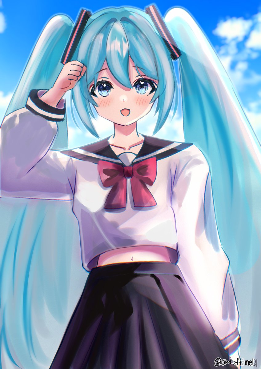 outoftime131's tweet photo. 君のいる世界は毎日が特別✨
#初音ミク https://t.co/NdPiWvUPZc
