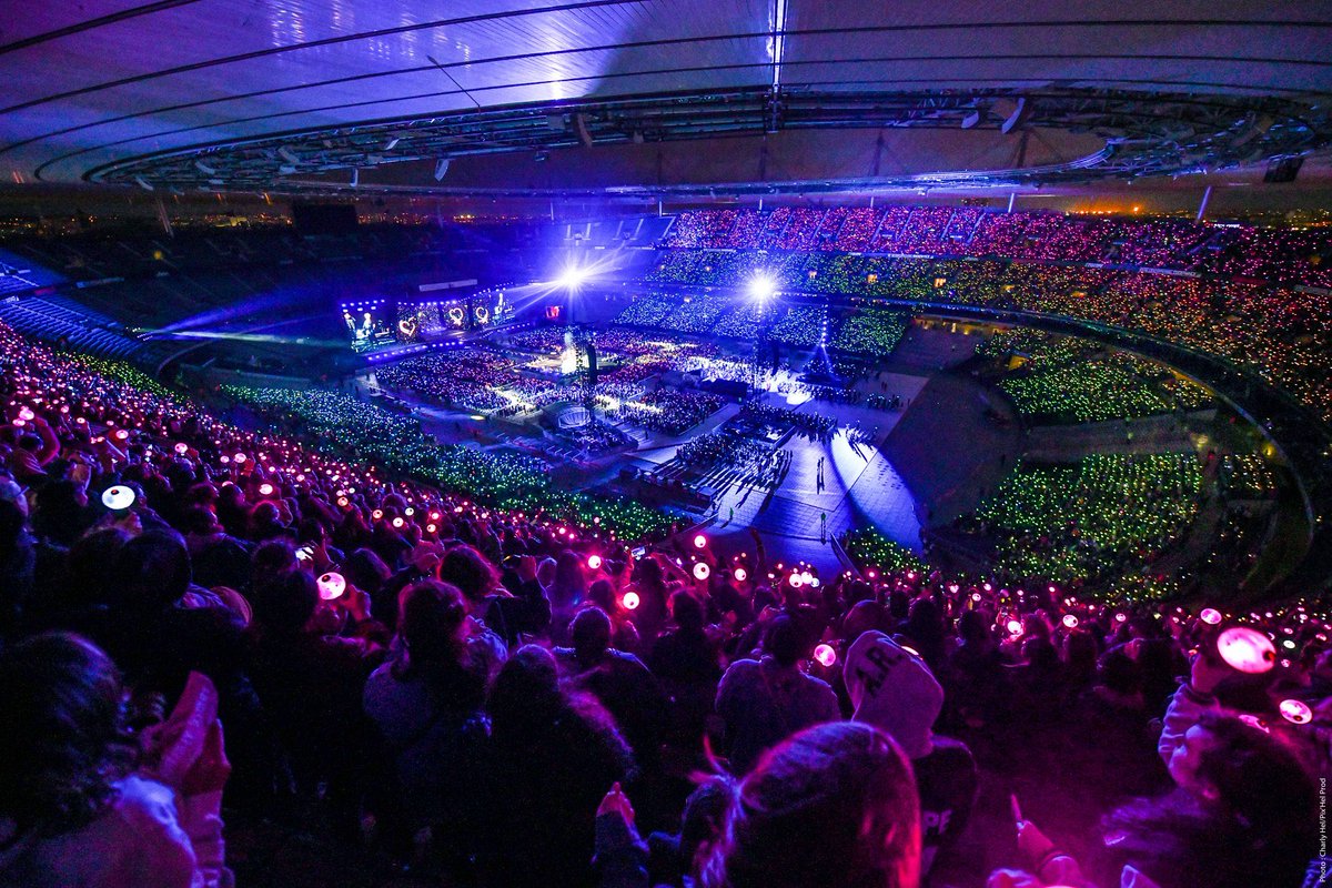 ARIRANGWT's tweet photo. BTS will perform at the iconic venue Stade de France, in Paris on July 17 & 18. Paris will serve as the last stop on the European leg of ARIRANG WORLD TOUR. 

The last time BTS performed in Paris was in 2019 with Love yourself World Tour. They became the first Asian act to perform and sell out Stade de France, doing so twice. With a total attendance of 107,328, their 2 record breaking performances paved the way for future concerts at the stadium. 

Now they’re back and will perform in front of an estimated audience of ~80K+ each night, once again set to claim the record for the most attended concerts by an Asian act at the stadium. They will also become the first Asian act to perform and sell out 4 shows at the venue. 

Stade de France writes:

“…global pop icons BTS announce their highly anticipated return to the international stage with a world tour spanning 2026–2027…. A pioneering figure in K-pop who has achieved true global success, breaking attendance and revenue records internationally, BTS continues to push the boundaries of the genre with this monumental stadium tour.”

LET’S GIVE THEM A WARM WELCOME BACK FRENCH ARMYS AND MAKE THEM REMEMBER EUROPE FOR THE REST OF THE TOUR🇫🇷🔥

#방탄소년단 #BTS #BTS_WORLDTOUR_ARIRANG
#BTS_WORLDTOUR_ARIRANG_EUROPE
#BTS_WORLDTOUR_ARIRANG_PARIS