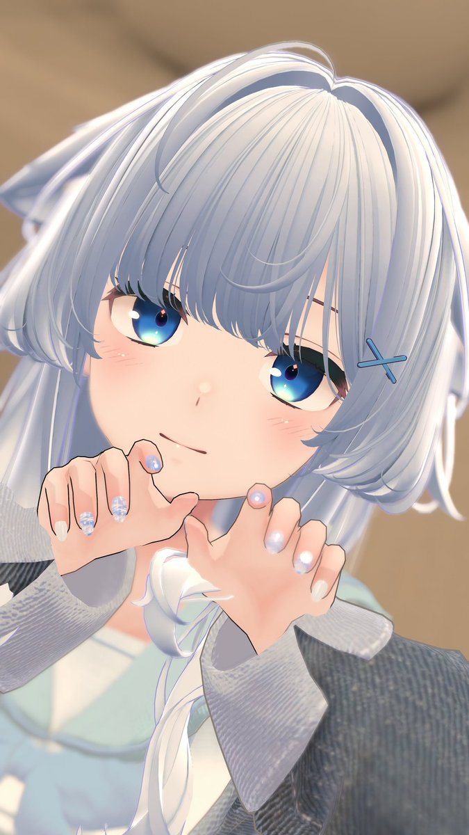 46miya_vrc's tweet photo. おはよるみや〜。がおー。 https://t.co/mQCZFfYCG6