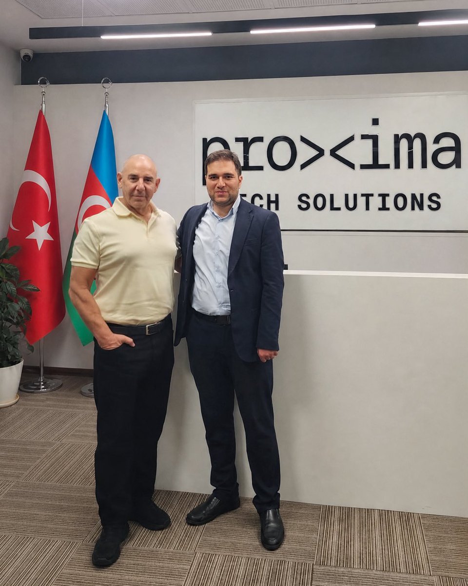 TalCatran's tweet photo. No coincidences, simply good chemistry and partnership!

Delighted to team up with @karimli_kamran , CISO at @Proxima Cyber, to introduce innovative cybersecurity, GRC, compliance solutions, and advanced cyber training arenas across the Caucasus and Central Asia.
#cyber #asia https://t.co/5SmxILh3NE