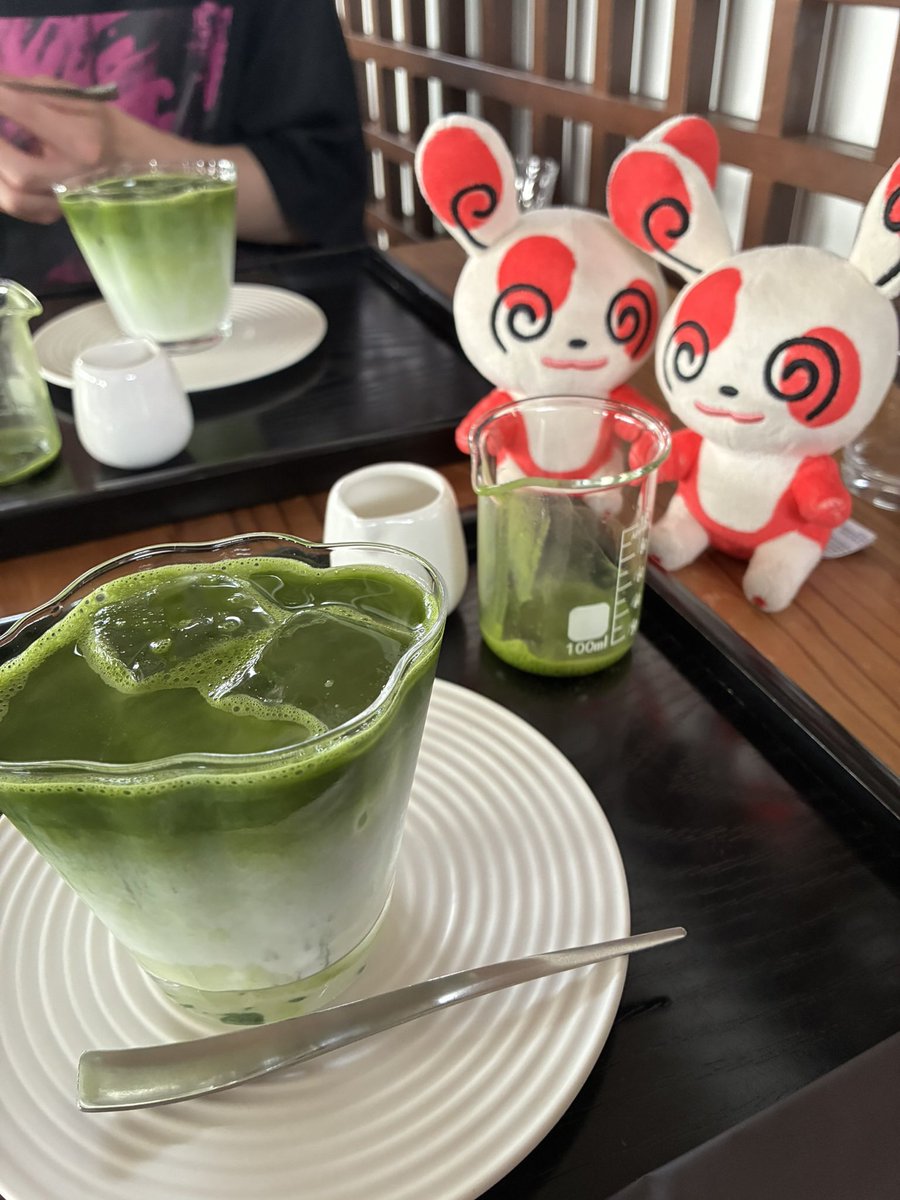 game_hamham2's tweet photo. 宇治でおいしいものもたくさん食べました✨✨
#パッチール
#spinda
#ぬい活
#ポケモンfit https://t.co/YiFMut2fGH