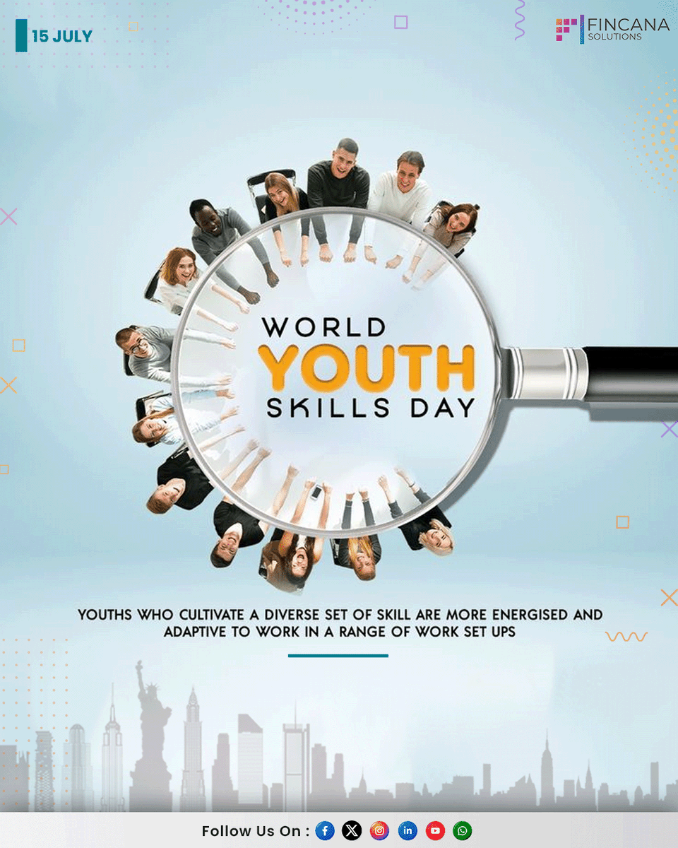 FincanaSolution's tweet photo. Skills open doors to opportunities, confidence, and success.

This World Youth Skills Day, let's recognize the importance of equipping young minds with the knowledge and skills needed to thrive in a changing world.
.
.
#YouthEmpowerment  #FutureSkill #WorldYouthSkillsDay https://t.co/GzJKaX2Pr0