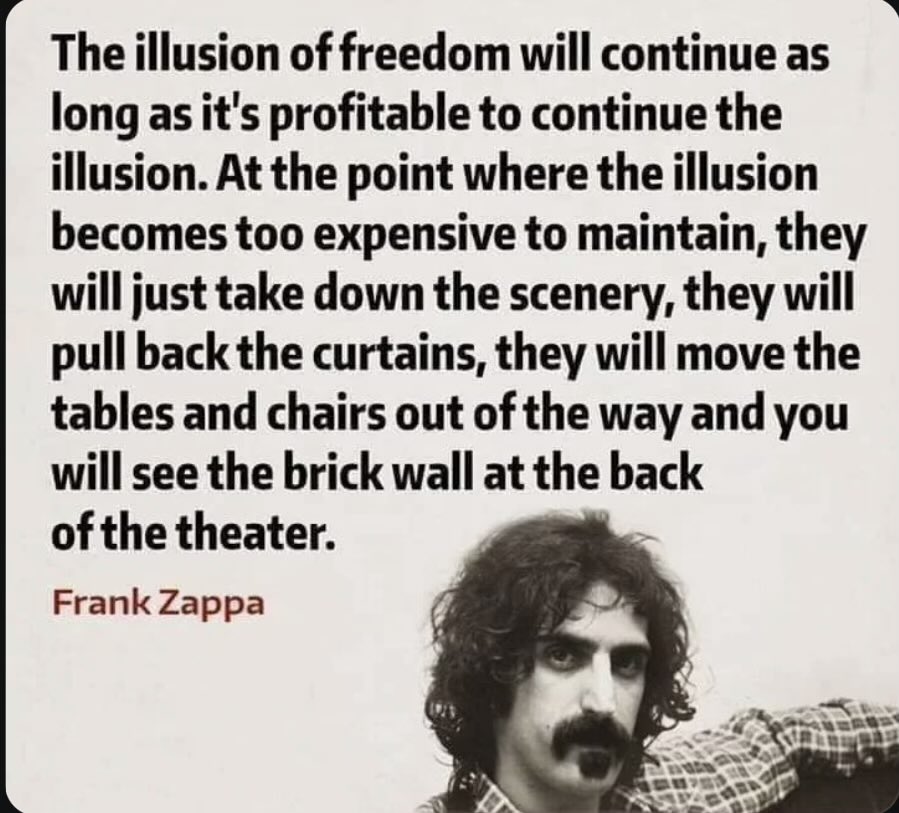 RebeccaYChan's tweet photo. There has never been freedom of speech under the Anglo-American Empire. Antiwar protesters during the War of Aggression Against Vietnam knew about this. Smedley Butler, Frank Zappa,  Michael Parenti and so many others all knew about it. 

As long as you regurgitate the narrative or act as gatekeeper like Tucker Carlson and others like him, you will be fine.