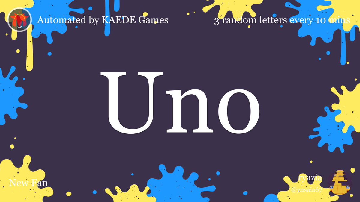 3letter_'s tweet photo. Uno https://t.co/Pk27g9UOkY