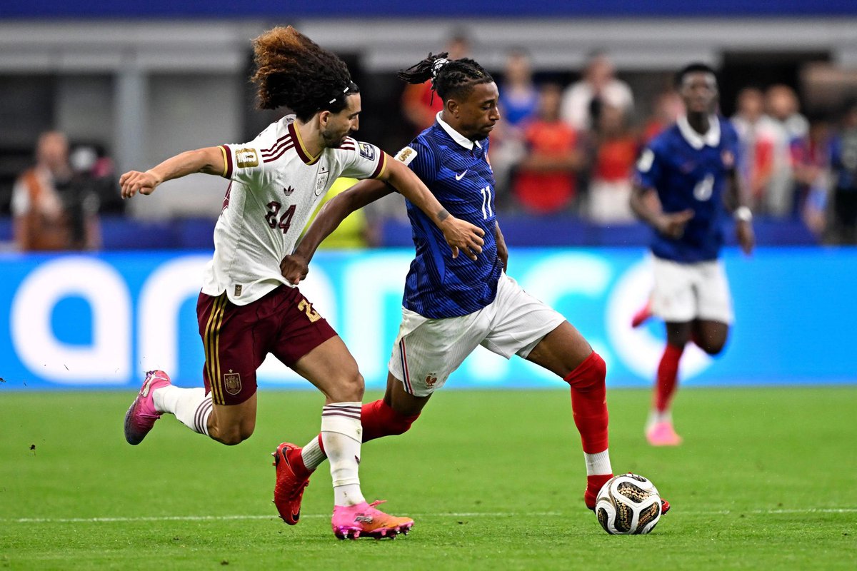 AnkanBasak98's tweet photo. 🧱 ABSOLUTE MONSTER! One of the positives from this season’s signing is that we signed one of the best LBs in the world right now.. Marc Cucurella! ❤️
#FIFAWorldCup2026 https://t.co/v7bXU0nM7I