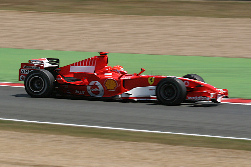 F1BigData's tweet photo. Exactly 20 years ago, Michael Schumacher secured his final Formula 1 pole position at the Magny-Cours circuit  

It was his 68th pole position, which at the time made him the driver with the most pole positions in history  

Schumacher - 68 
Senna - 65 
Clark - 33 
Prost - 33 https://t.co/w4I9EaasuF