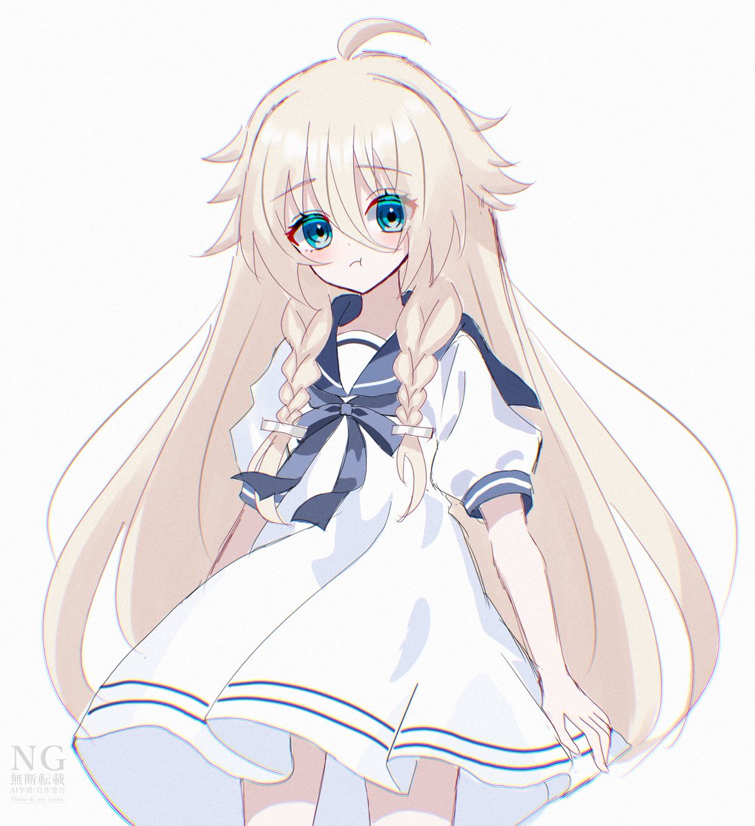 Shiroi_Neko31's tweet photo. イアちゃん 差分 https://t.co/XPxXyautO5