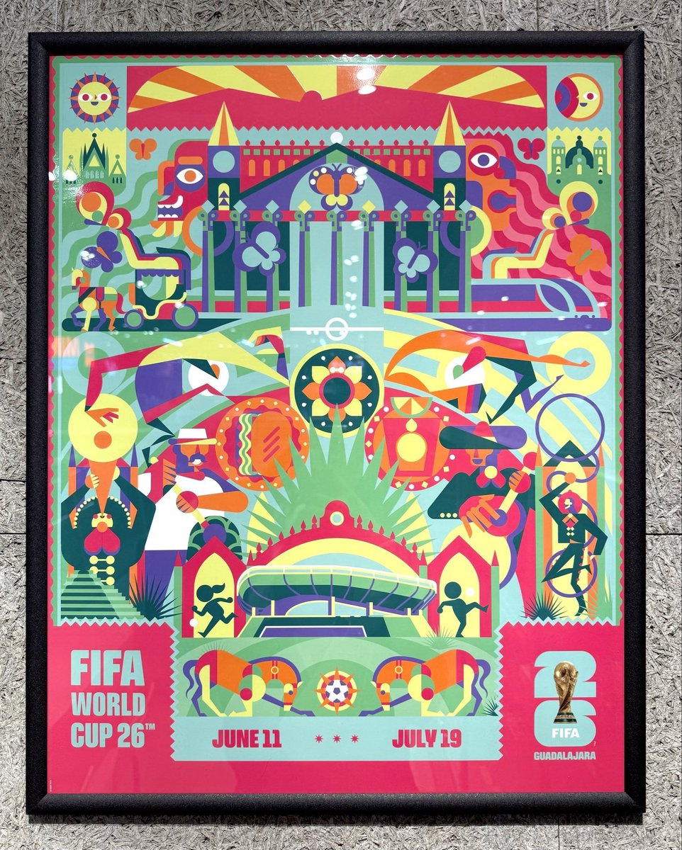 2026 PANINI PRIZM FIFA WORLD CUP SOCCER BLASTER」ポスター