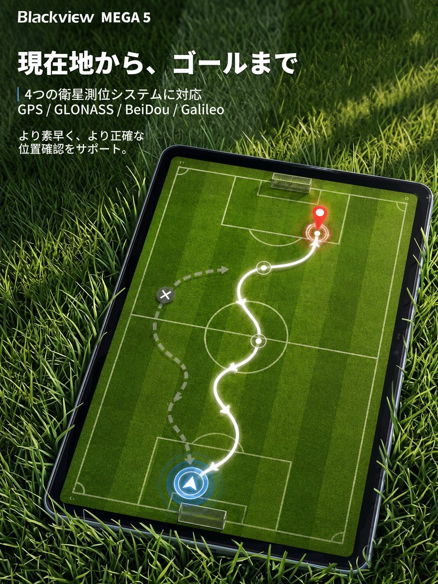 BlackviewJapan's tweet photo. ナビを開いたとき、まず知りたいのは、今いる場所。
#MEGA 5と、移動軌跡をよりスムーズに確認できる📍 https://t.co/O9FDBdsNbz