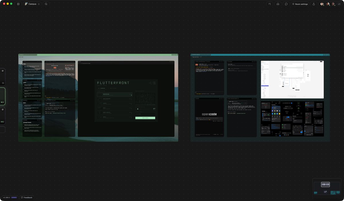 voidnen's tweet photo. 🚀 @flutterflow  Campus is officially live on Product Hunt today! Upvote here: https://t.co/m6UrtKpMXB

Instead of juggling countless Chrome tabs and different tools, I now organise everything into dedicated rooms for Engineering, Customer Success, and Triage. https://t.co/K0p4G6NGjh