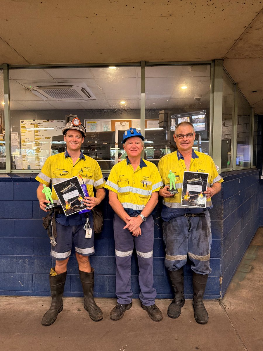 GlencoreAus's tweet photo. The ‘Pick of the Month’ is an initiative to honour all the hard work and good culture underground at Oaky Creek coal mine. ⛏️

Once a month, each Undermanager nominates one of the crew members based on their efforts that aligns with Glencore’s culture.

#GlencoreAus https://t.co/SDqdUU2cmg