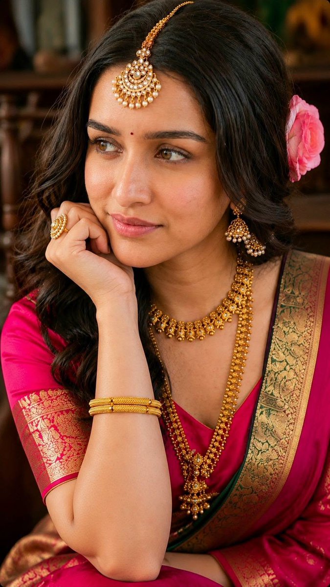 FilmsNActors's tweet photo. Saree Swag - Shraddha Kapoor https://t.co/VUHKXXYygU