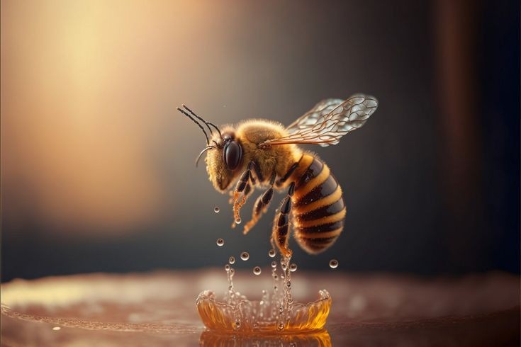 AmazingNature00's tweet photo. Bees lives less than 40 days, visit at least 1000 flowers and produces less than a teaspoon of honey. For us it is only a teaspoon of honey, but for the bee it is a lifetime of work. 
Thank You Bees! https://t.co/VDmr63Jhgp